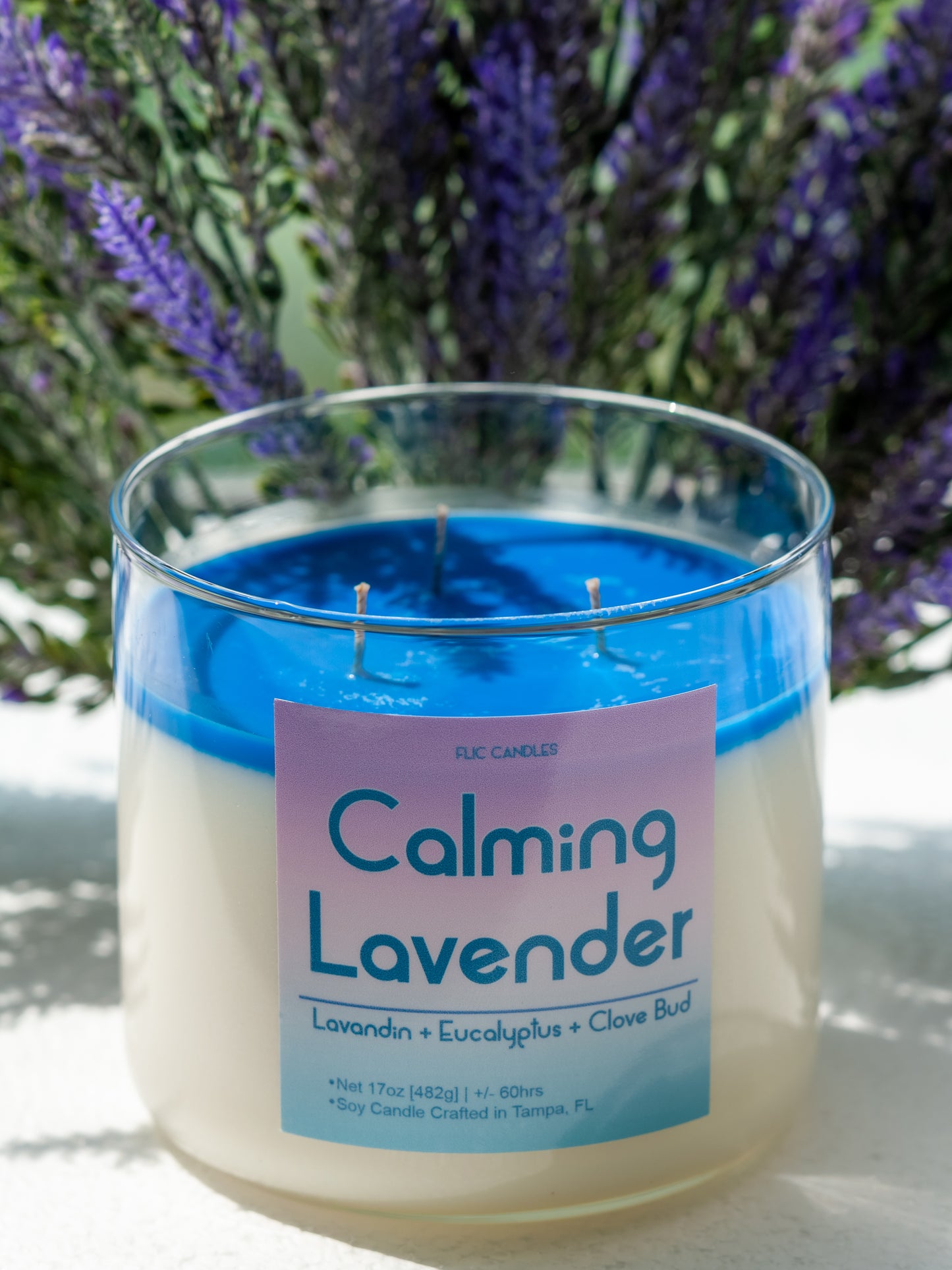 Calming Lavender Candle 17 OZ