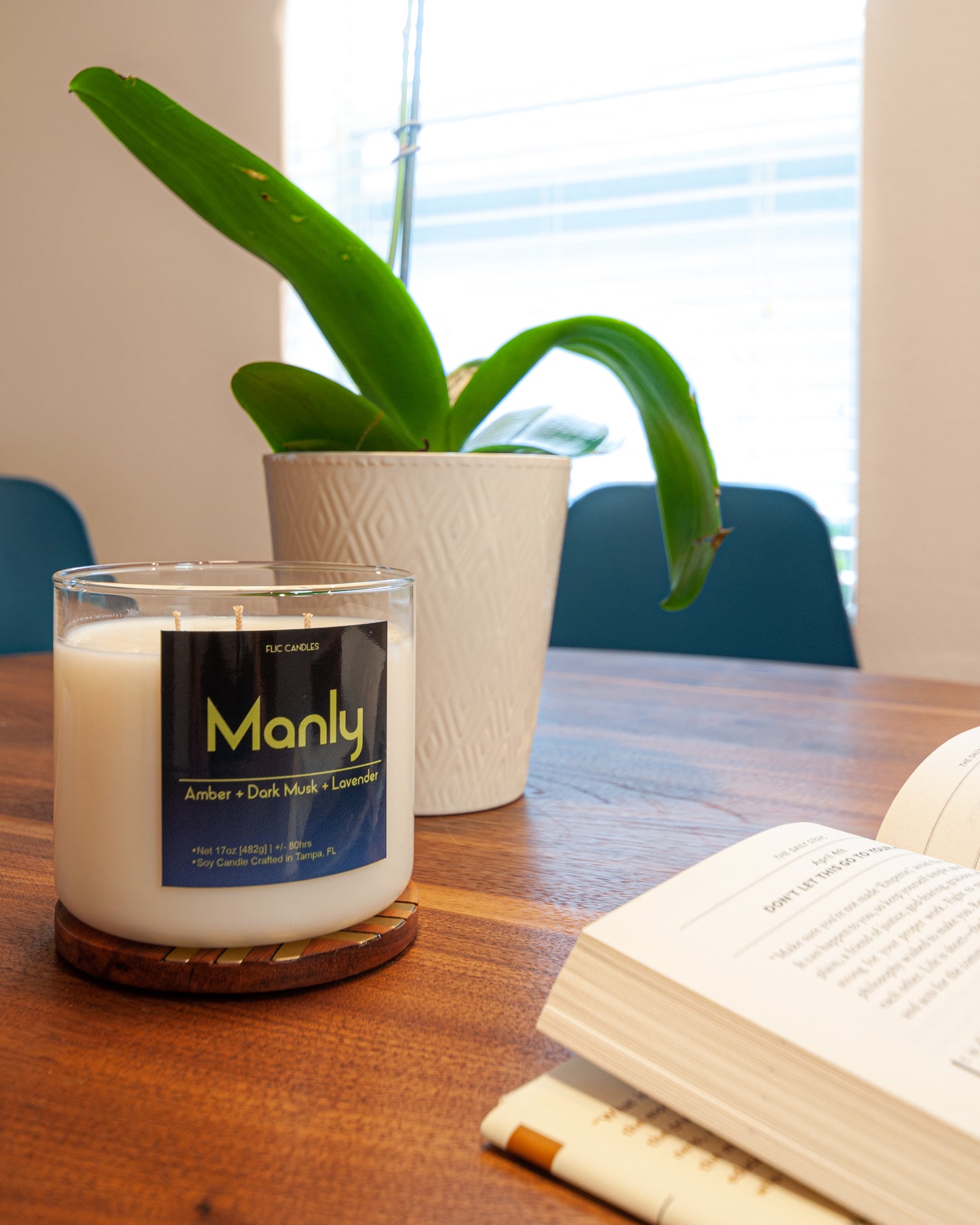 Manly Candle 17 OZ