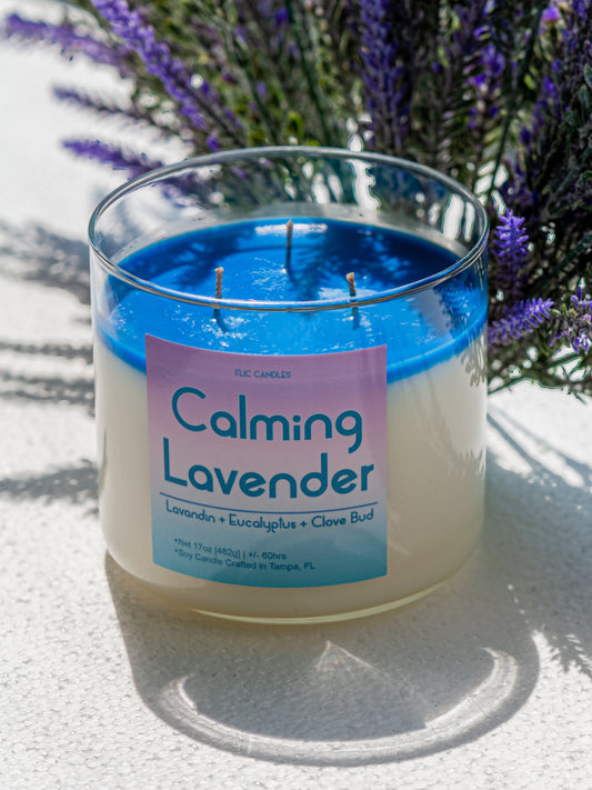 Calming Lavender Candle 17 OZ