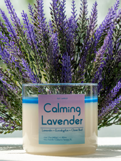 Calming Lavender Candle 17 OZ