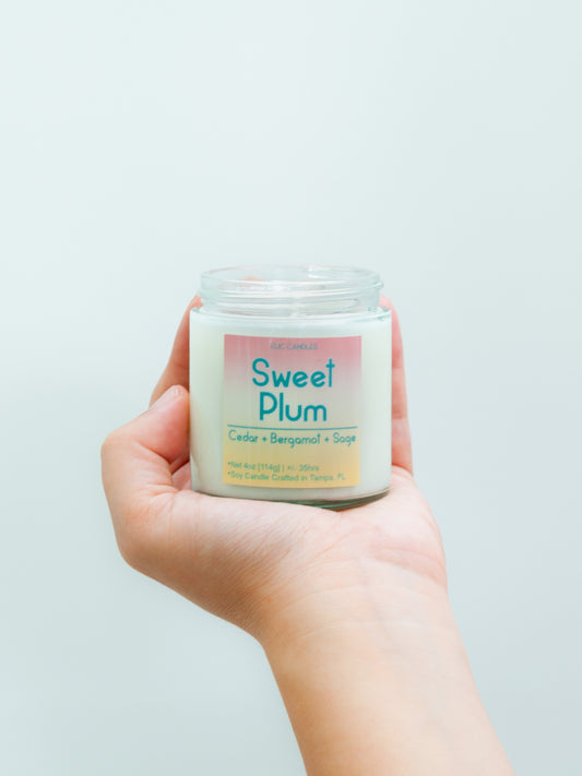 Sweet Plum Candle 4 OZ