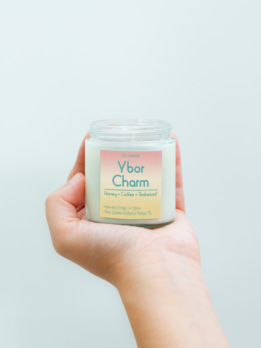 Ybor Charm Candle 4 OZ