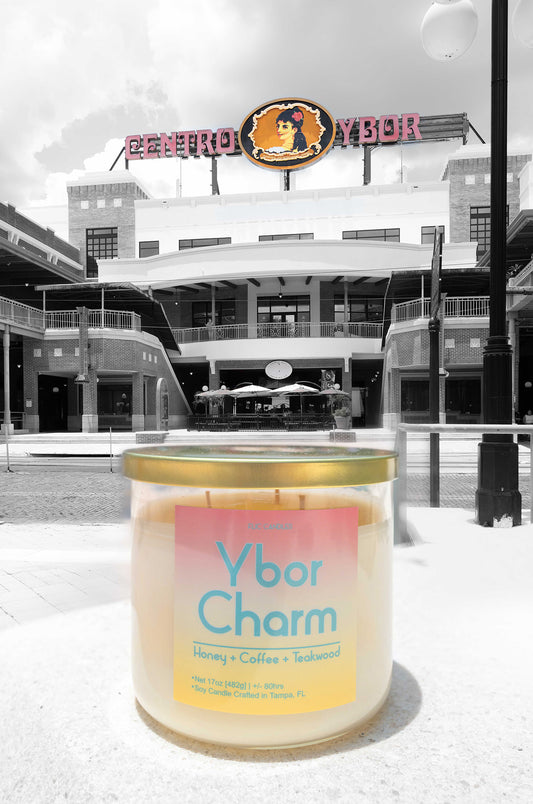 Ybor Charm Candle 17 OZ