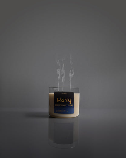 Manly Candle 17 OZ