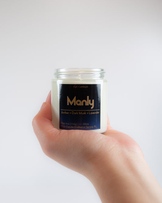 Manly Candle 4 OZ