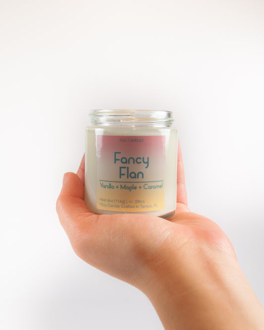 Fancy Flan Candle 4 OZ